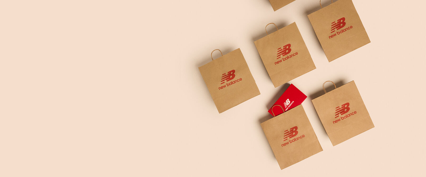 Two Lines of Red Shoe boxes 